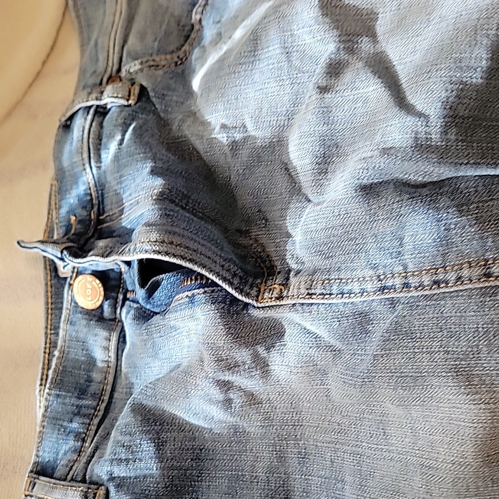 Light Blue denim skirt
